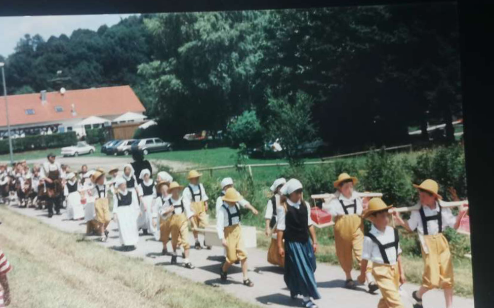 Historisches Kinderfest Illertissen - Teaser - Umzug - Maurer