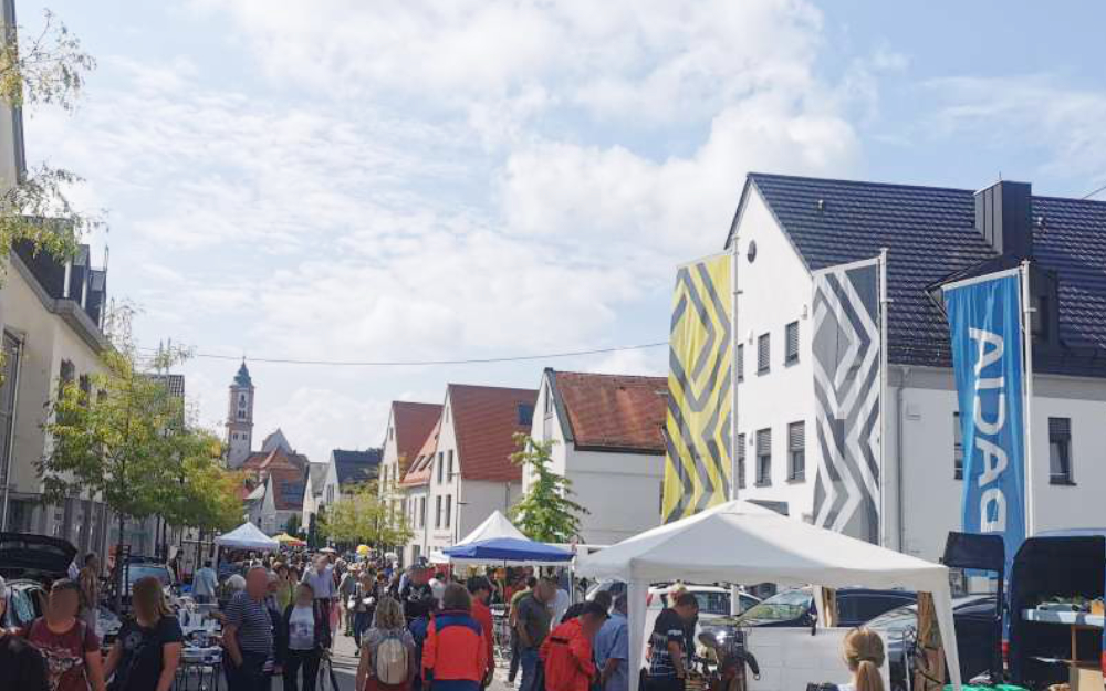 Bartholomämarkt Krumbach 2022 - Flohmarkt